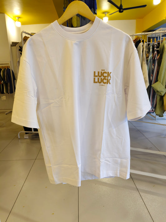 NEXT Printed Oversized Fit Round Neck T-shirt (LARGE)