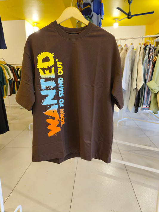 NEXT Printed Oversized Fit Round Neck T-shirt (LARGE)
