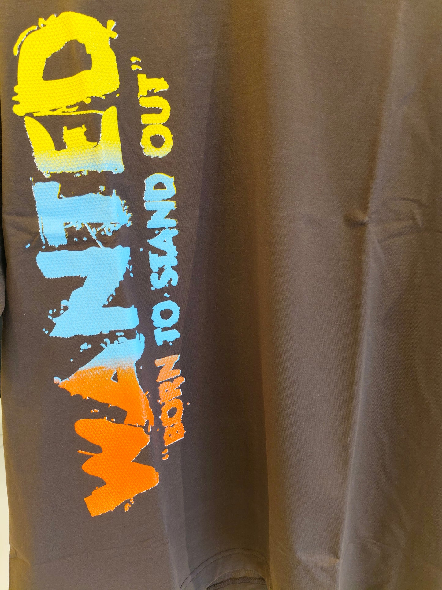 NEXT Printed Oversized Fit Round Neck T-shirt (LARGE)