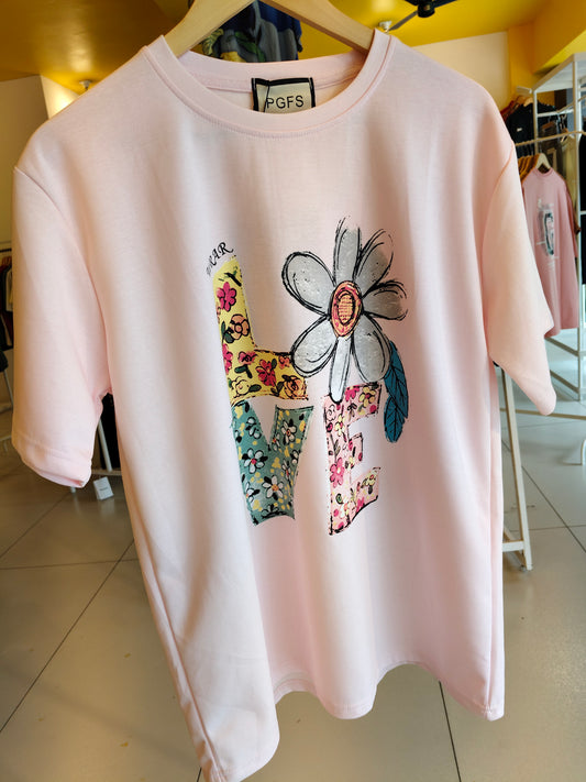 Over  Sized T-Shirt  For Women