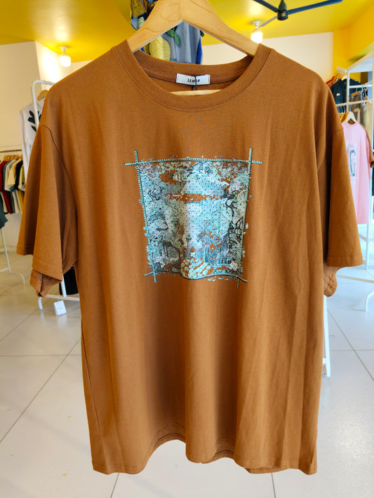 Over  Sized T-Shirt  For Women