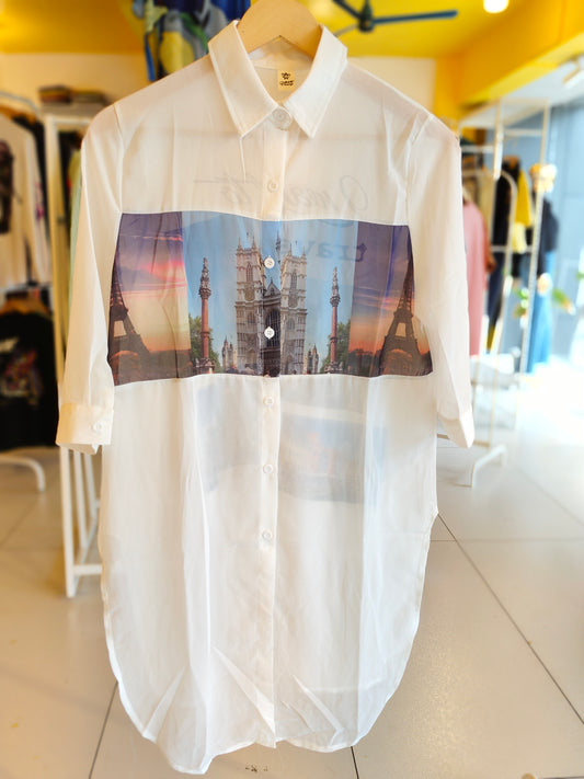 NEXT Women Stylish Shirt (Free Size)