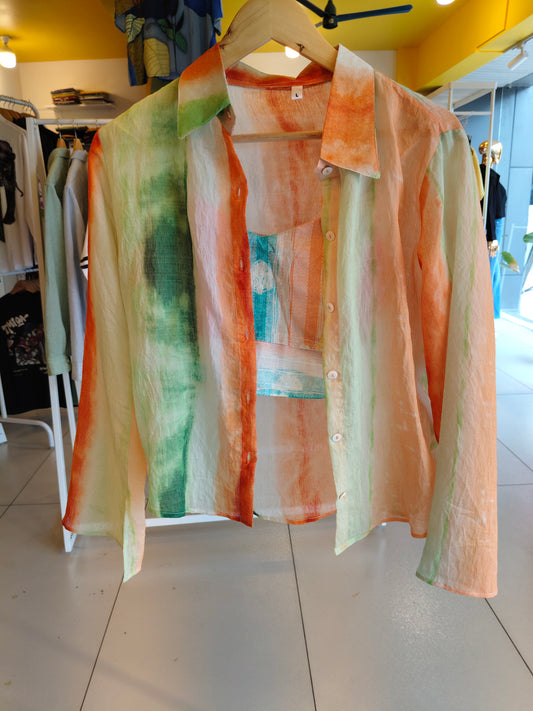 NEXT Women Stylish Over Shirt With Inner (LARGE)