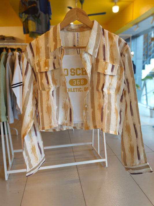 NEXT Women Stylish Over Shirt With Inner (Free Size)