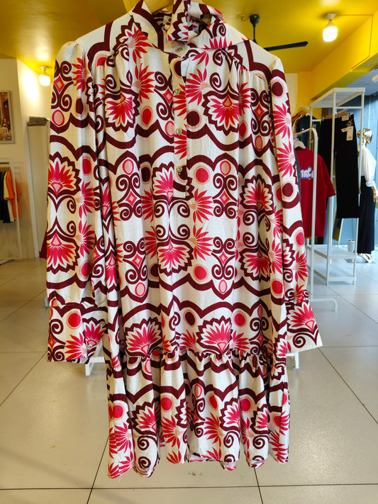 Knee - Length Dress For Women (Free Size)