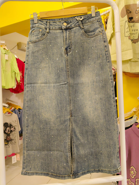 Denim Skirt Of Women (Size 28)