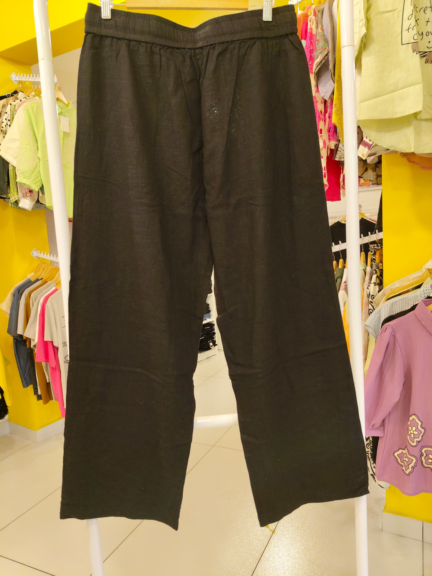 Linen Pants For Women  (Size XXL)