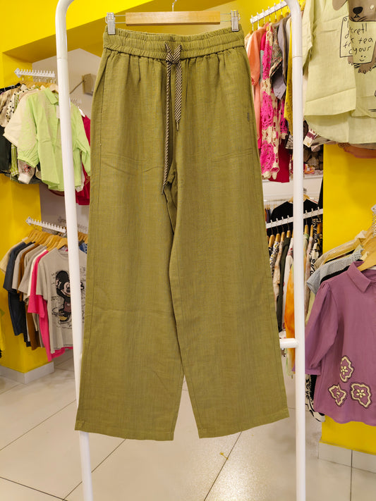 Linen Pants For Women  (3XL)