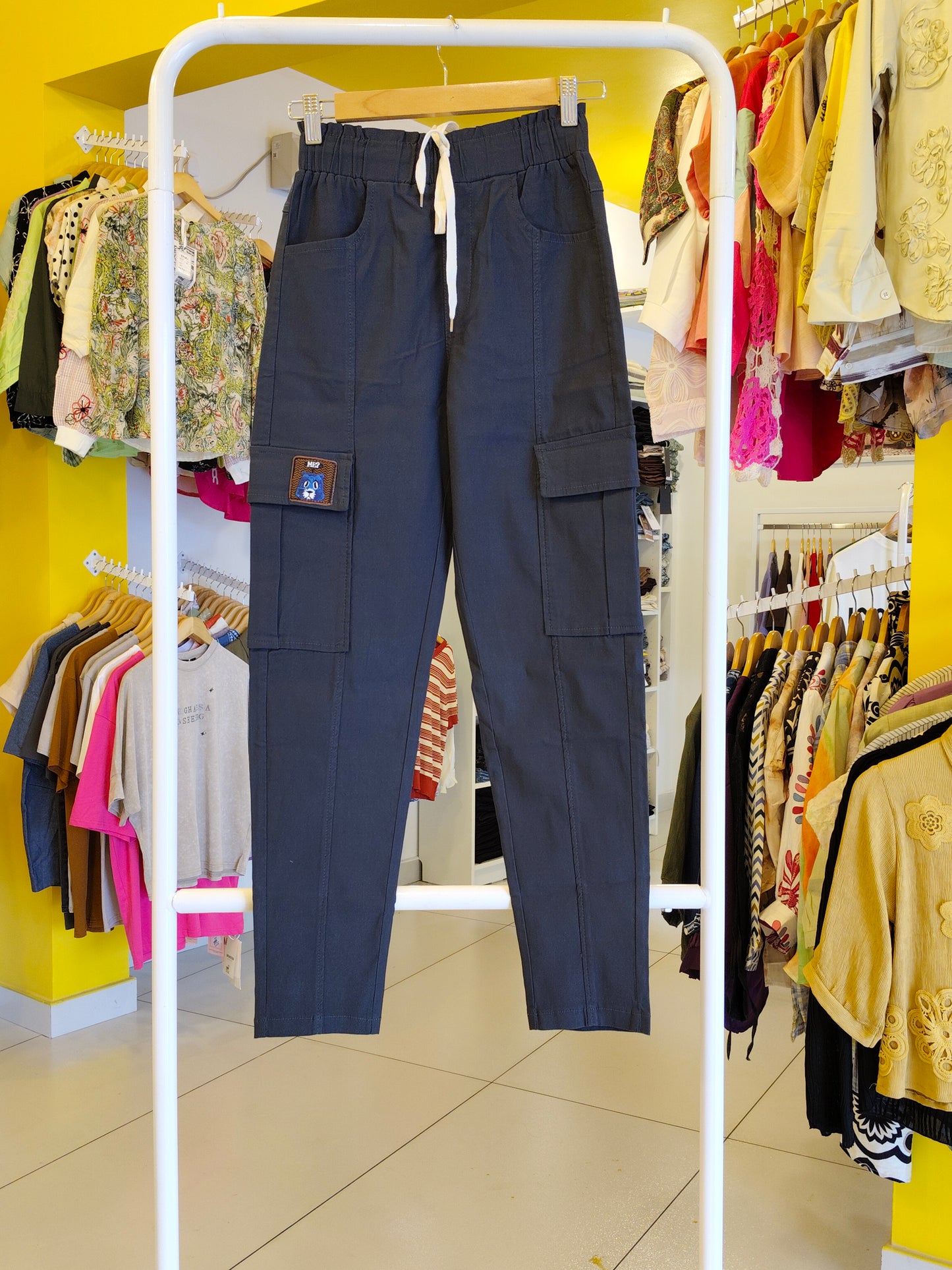 Ladies Cargo  Mom Fit (LARGE)