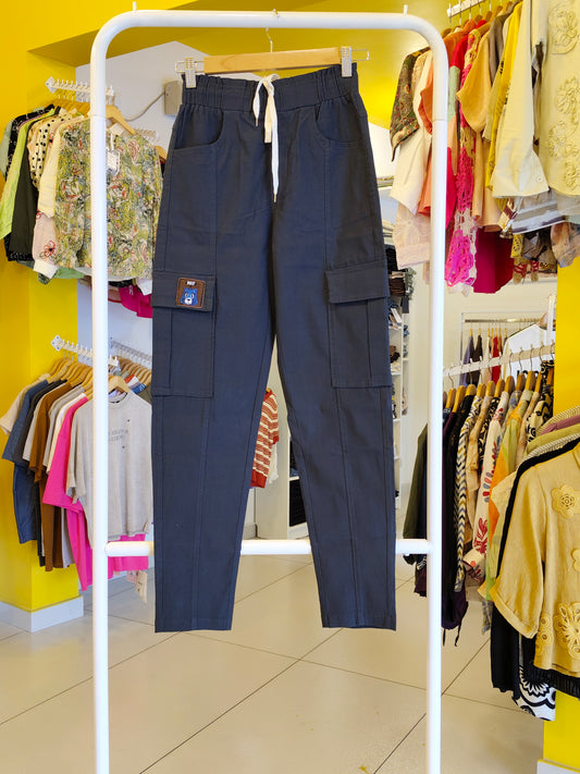 Ladies Cargo  Mom Fit   (XL)