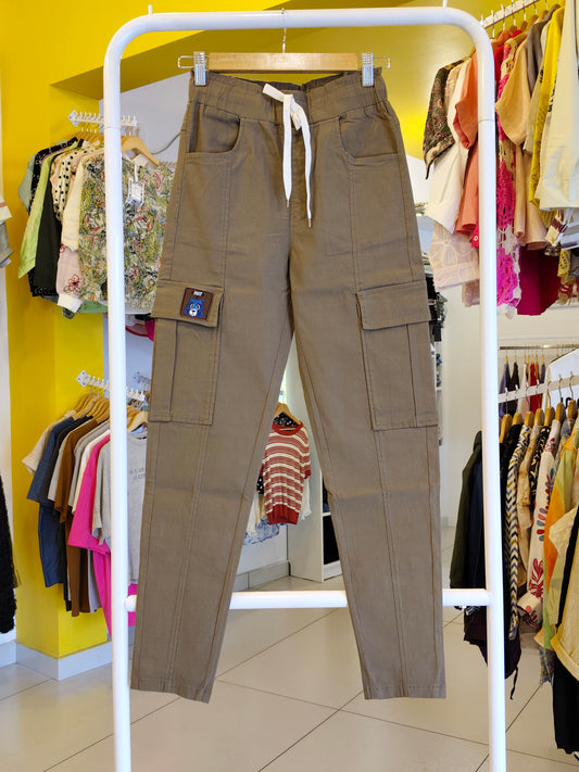 Ladies Cargo  Mom Fit   (XL)