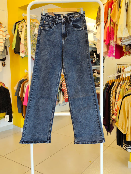 Ladies Wide Leg Denim  Bottom Jeans For Women (Size 32)