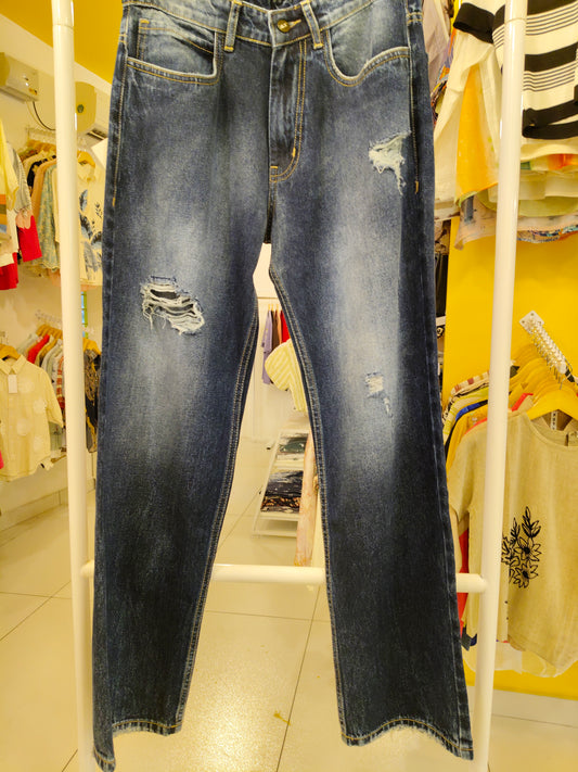 Men's Ripped Denim Jeans (Size 32)