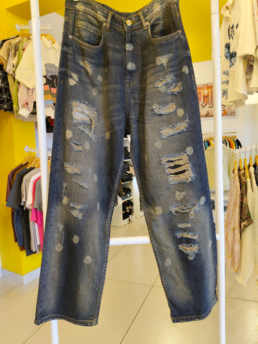Men's Ripped Denim Jeans (Size 30)