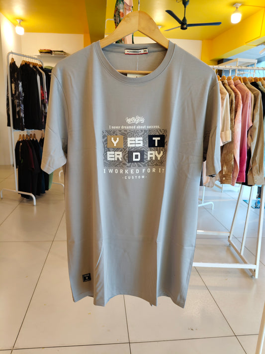 NEXT Printed Oversized Fit Round Neck T-shirt (3XL)