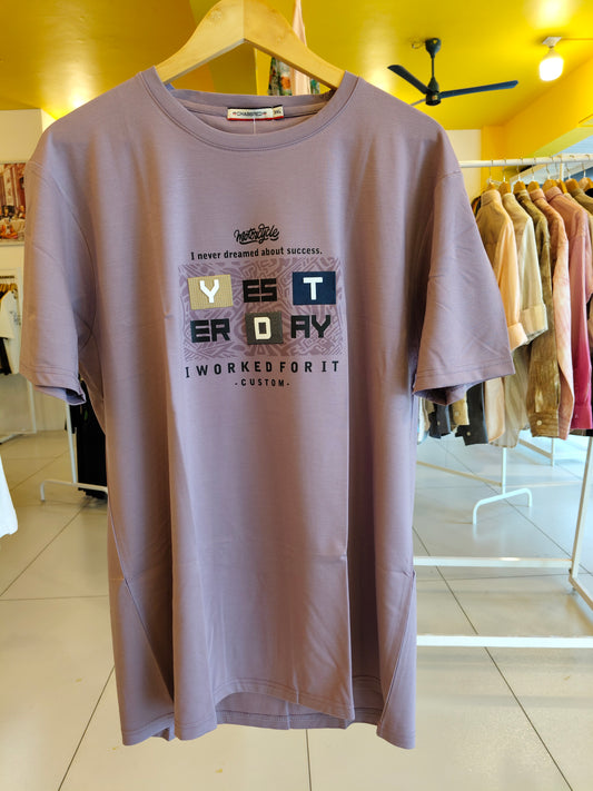 NEXT Printed Oversized Fit Round Neck T-shirt (3XL)