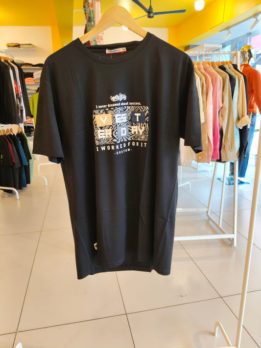 NEXT Printed Oversized Fit Round Neck T-shirt (5XL)