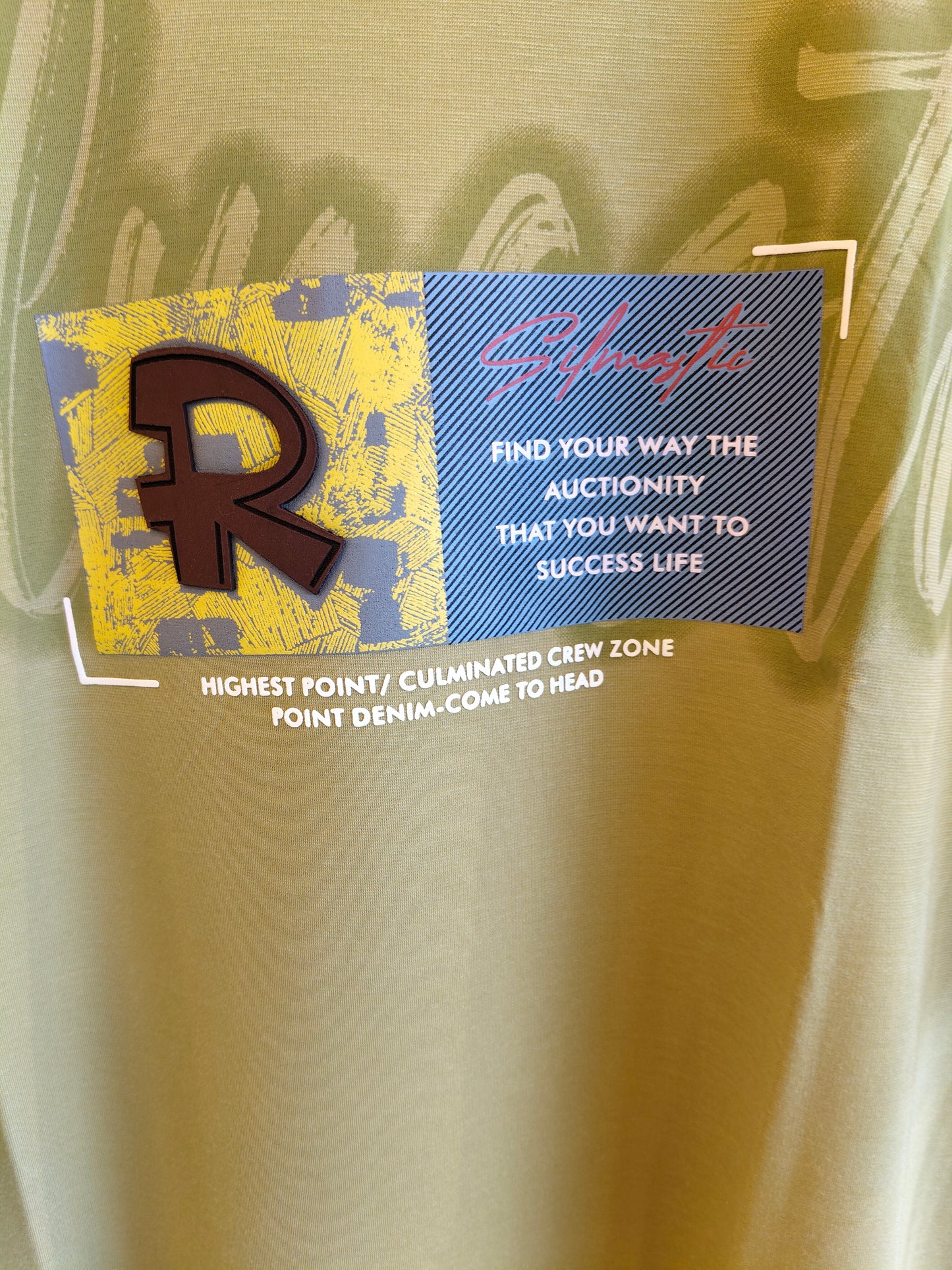 NEXT Printed Oversized Fit Round Neck T-shirt (3XL)