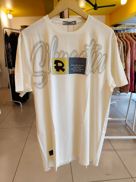NEXT Printed Oversized Fit Round Neck T-shirt (6XL)