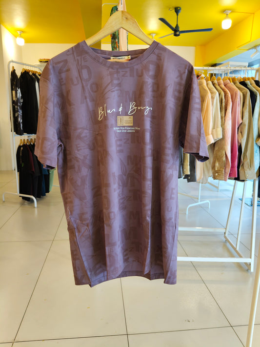 NEXT Printed Oversized Fit Round Neck T-shirt (4XL)
