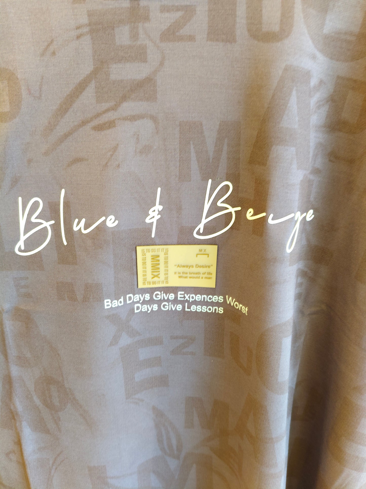 NEXT Printed Oversized Fit Round Neck T-shirt (6XL)