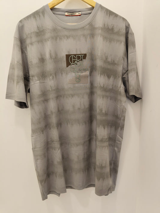 NEXT Printed Oversized Fit Round Neck T-shirt (4XL)