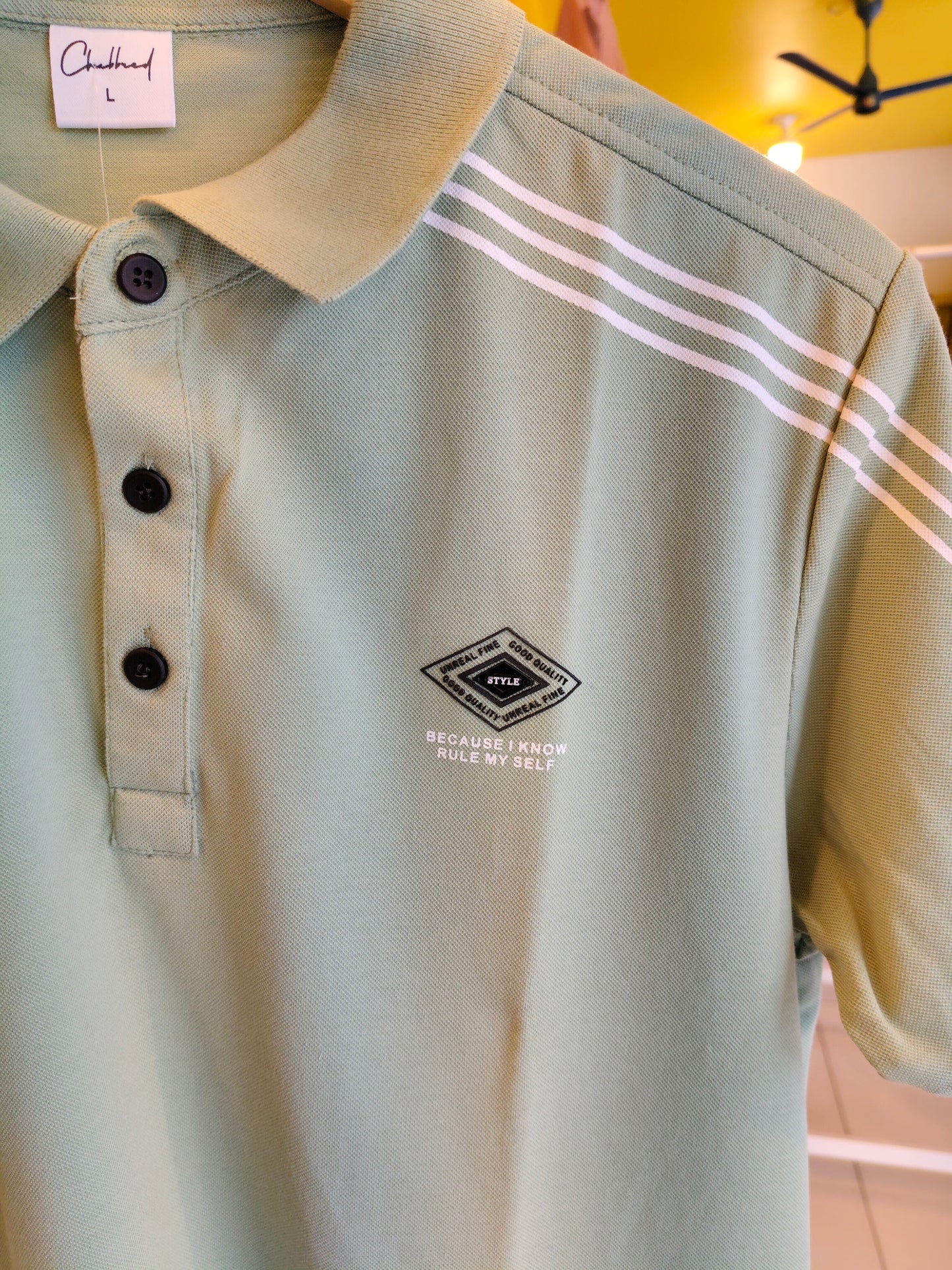 Polo T-Shirt For Men  (LARGE)