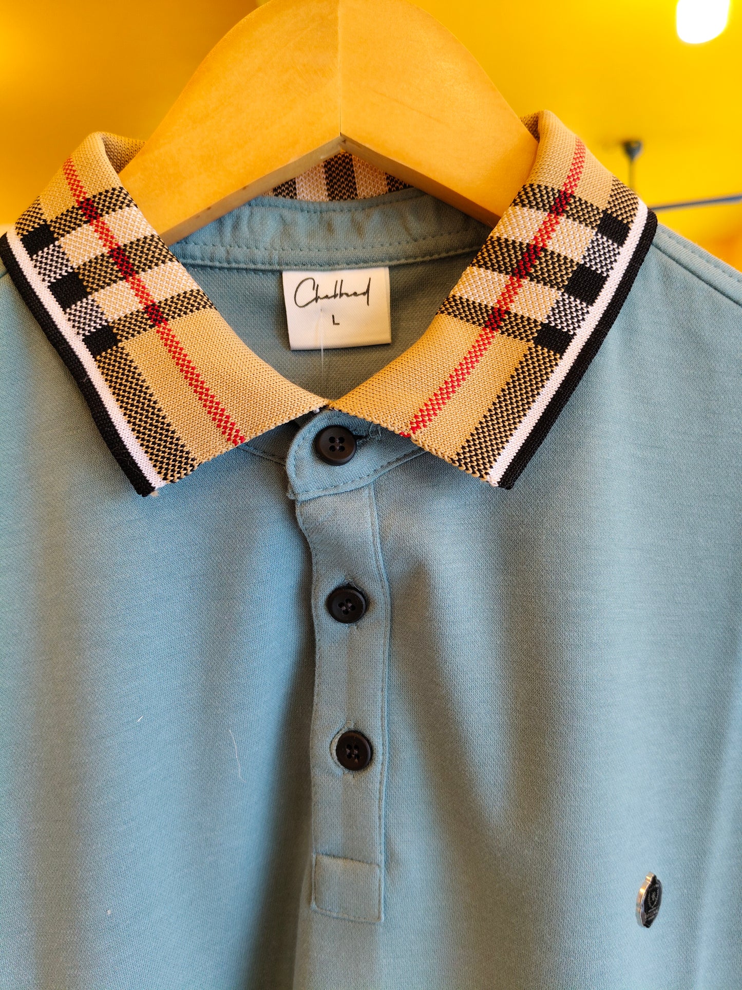 Polo T-Shirt For Men  (LARGE)