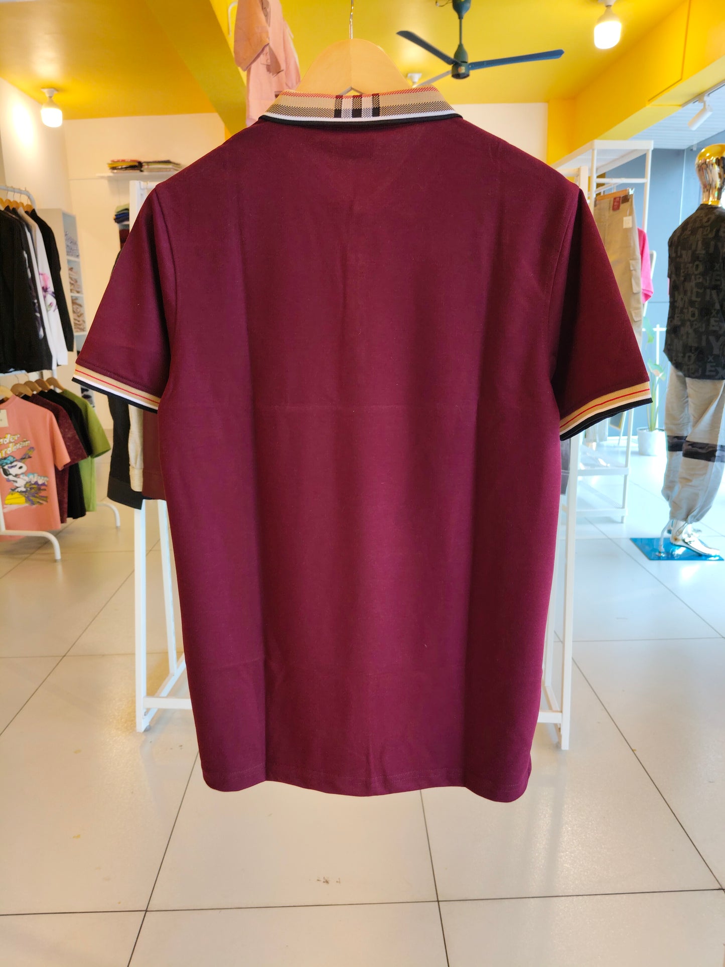 Polo T-Shirt For Men  (LARGE)