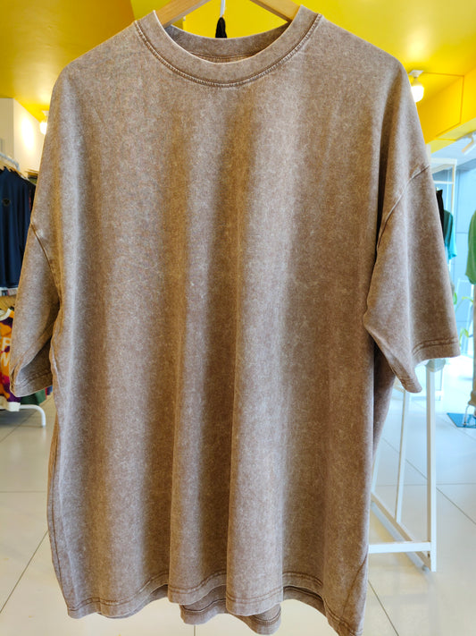 Oversized  Plain TShirt  ( SMALL)