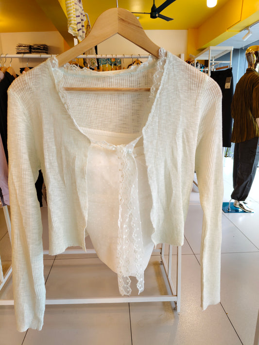 Korean Top For Women (Free Size)