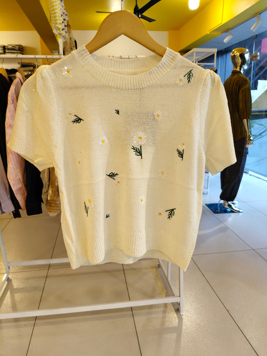 Korean Top For Women (Free Size)