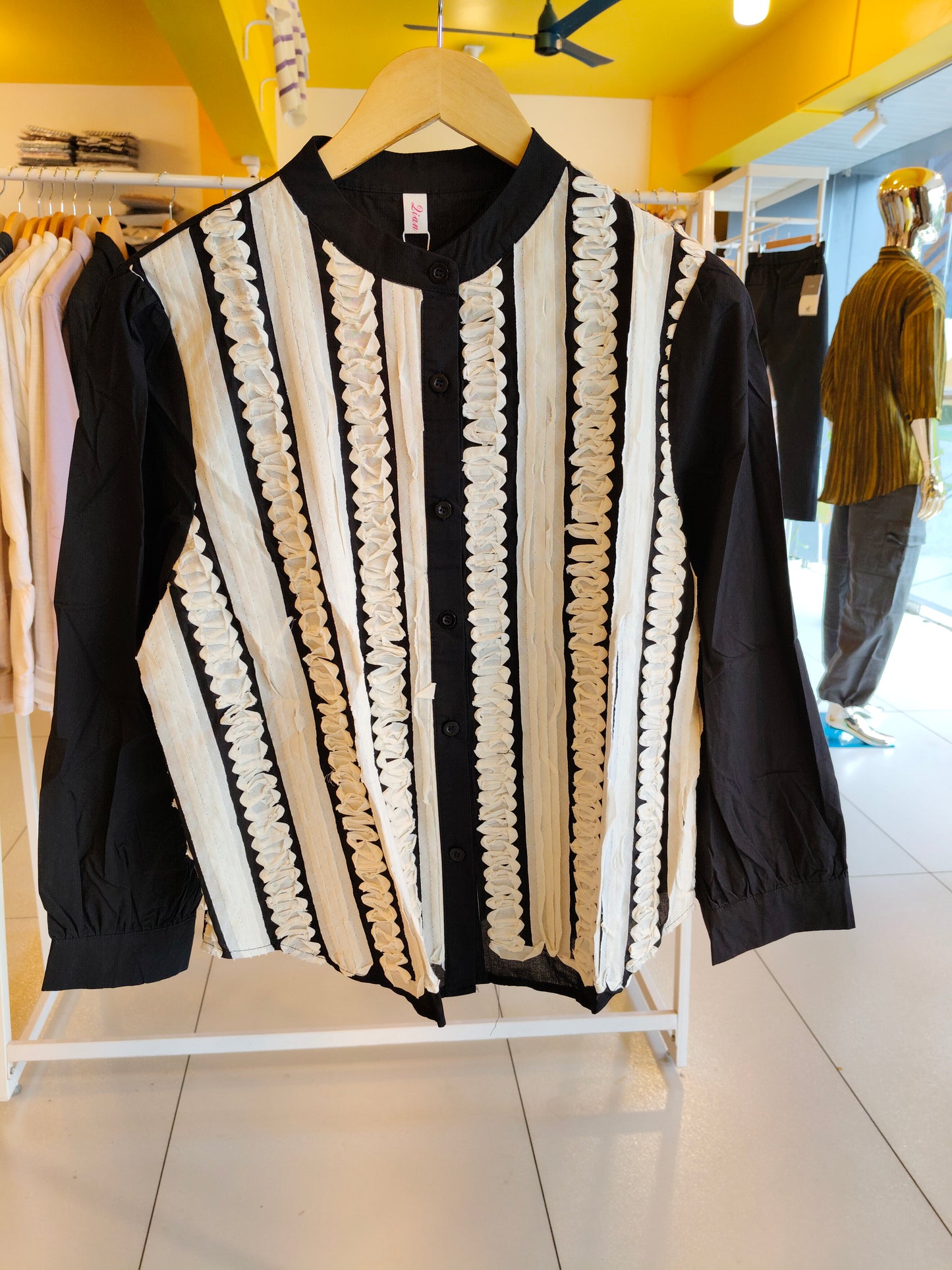 Korean Shirt For Women  (Free Size)