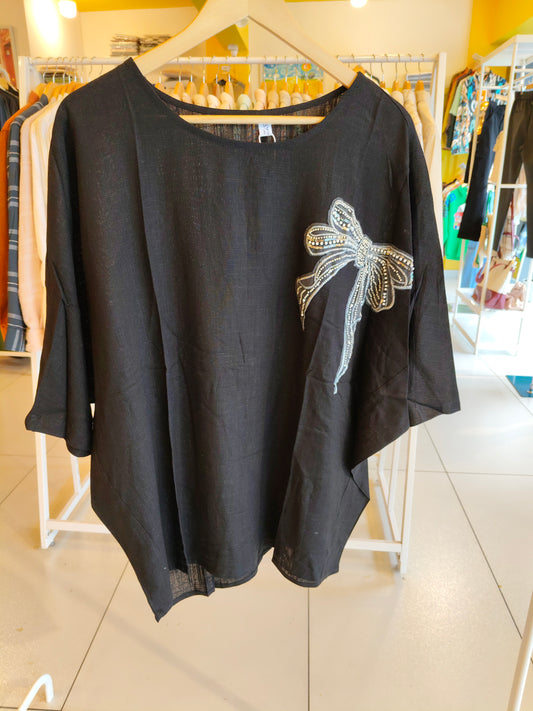 Korean Top For Women (Free Size)