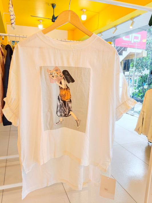 Korean Top For Women (Free Size)
