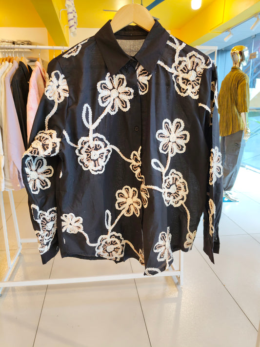 Korean Shirt For Women  (Free Size)
