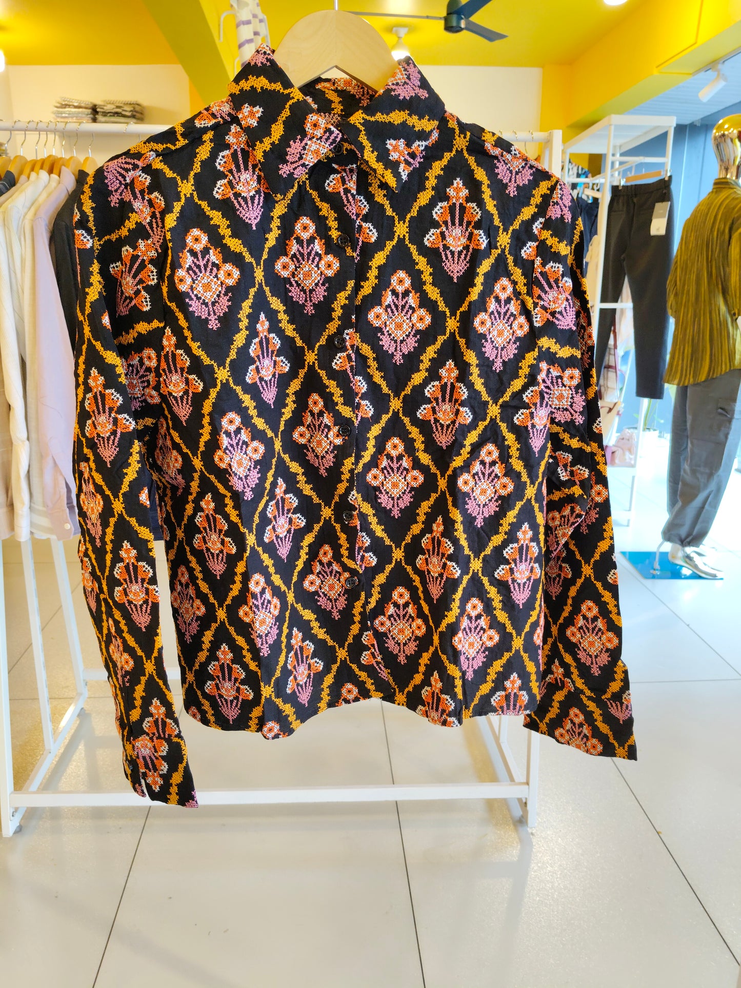 Korean Shirt For Women  (Free Size)