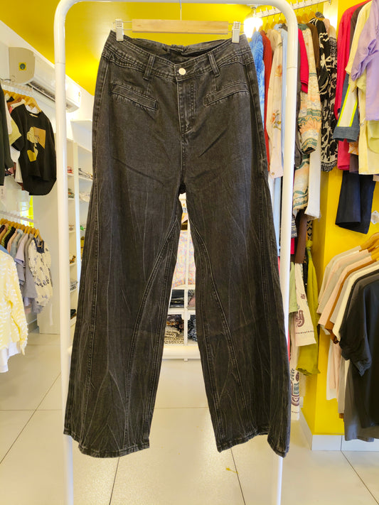 Wide leg Denim Jeans for Women (XL)