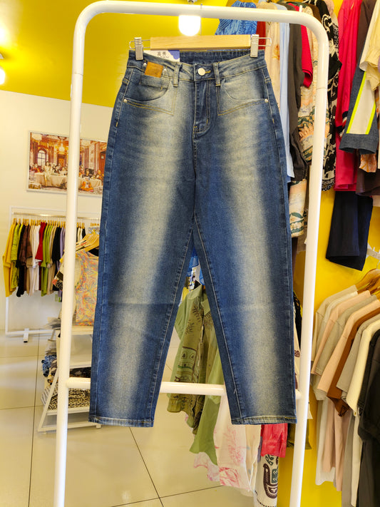 Wide Leg  Denim Jeans for Women (SMALL)