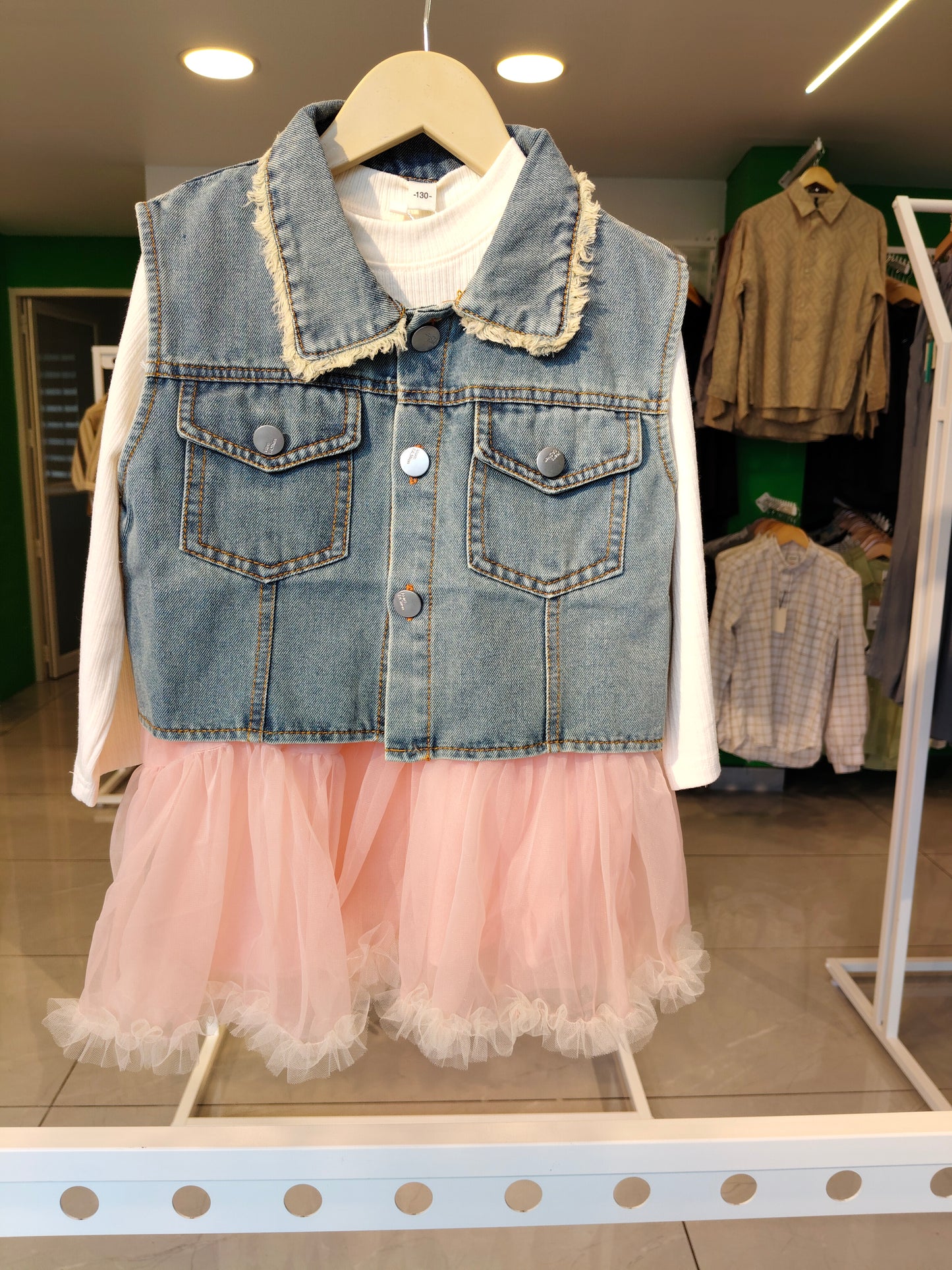 Korean Frock for Girls ( Size 130)