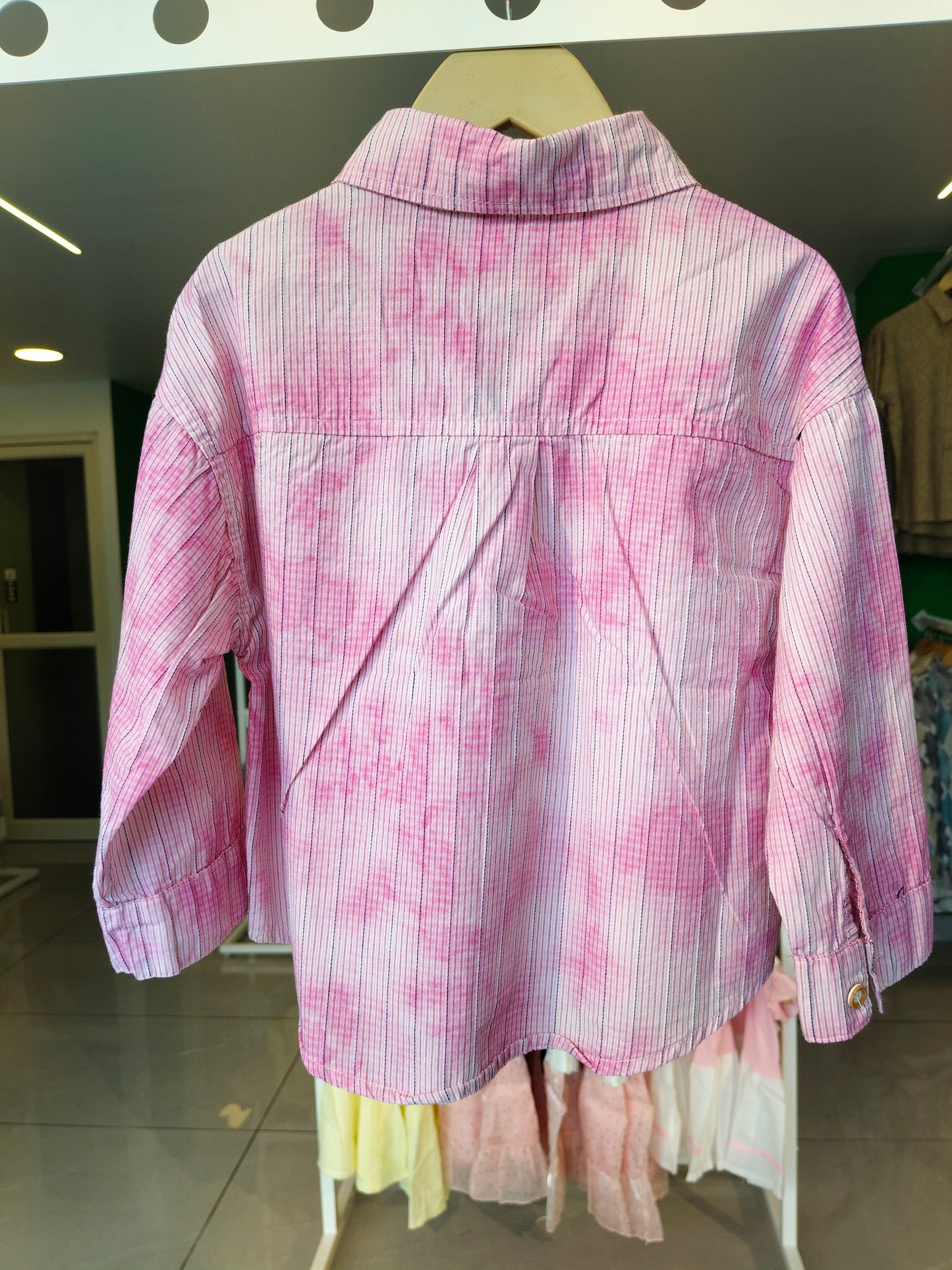 Oversized Drop Shoulder Shirt for Boys  (SIZE 100)