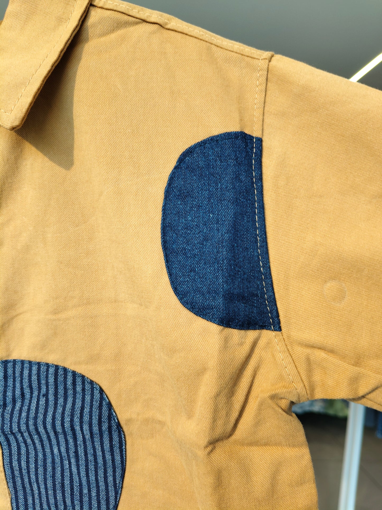 Oversized Drop Shoulder Shirt for Boys  (SIZE 13)