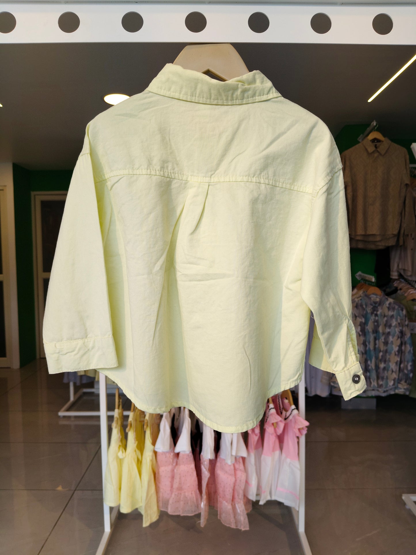 Oversized Drop Shoulder Shirt for Boys   (SIZE 90)