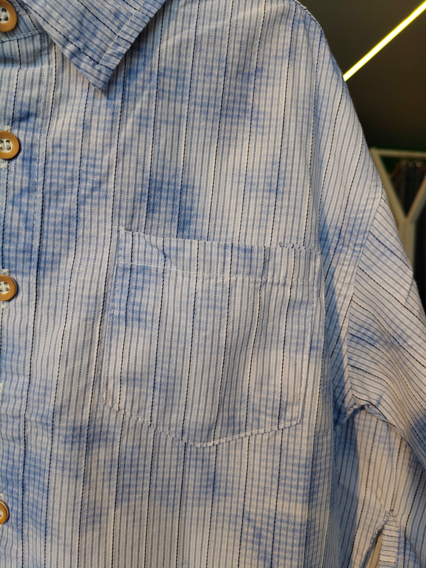 Oversized Drop Shoulder Shirt for Boys  (SIZE  100)