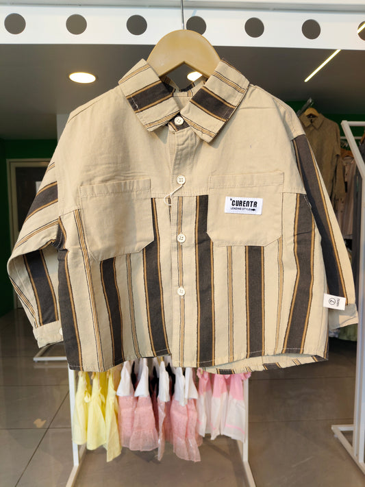 Oversized Drop Shoulder Shirt for Boys  (SIZE  13)