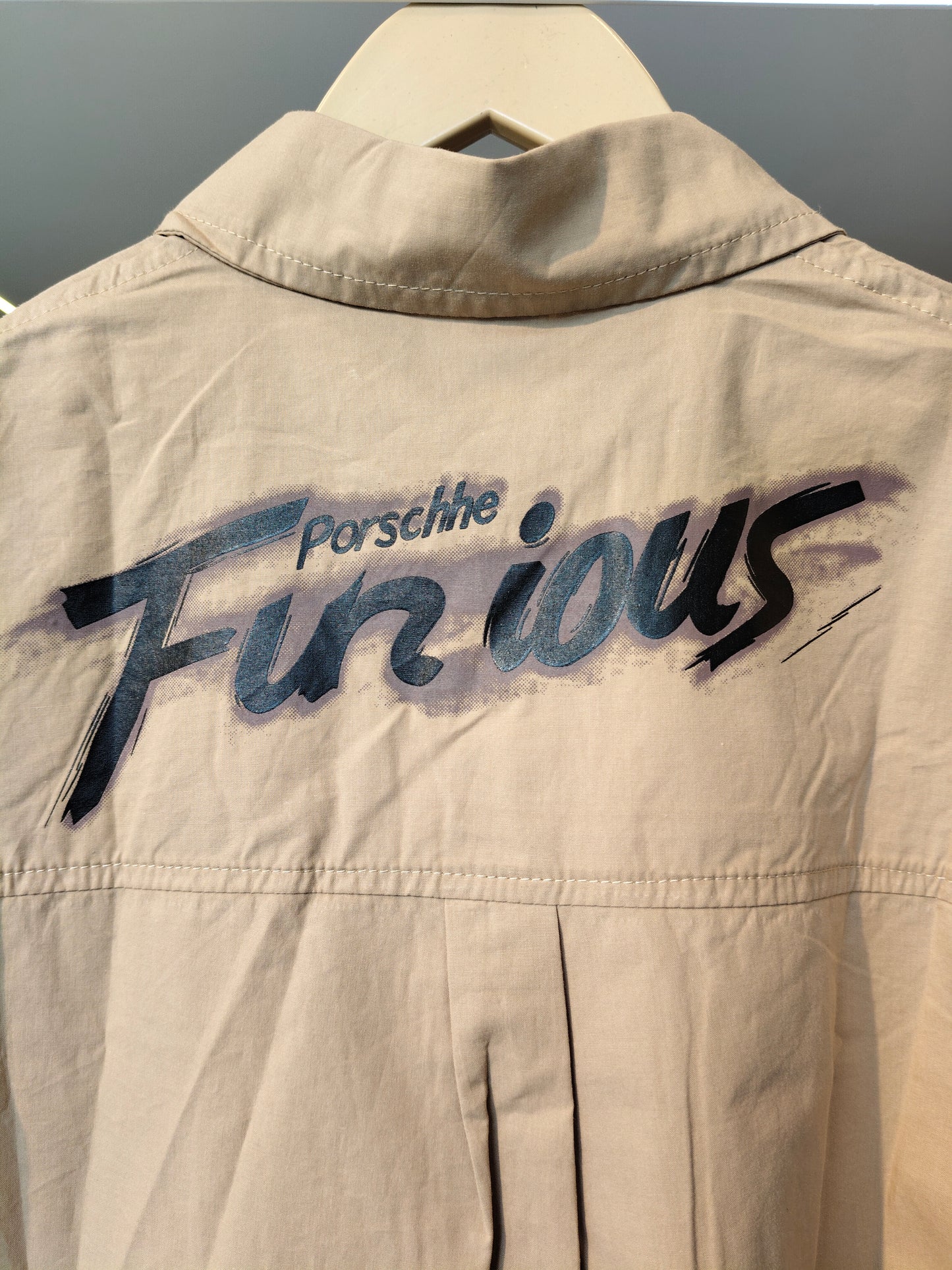 Oversized Drop Shoulder Shirt for Boys  (SIZE  90)