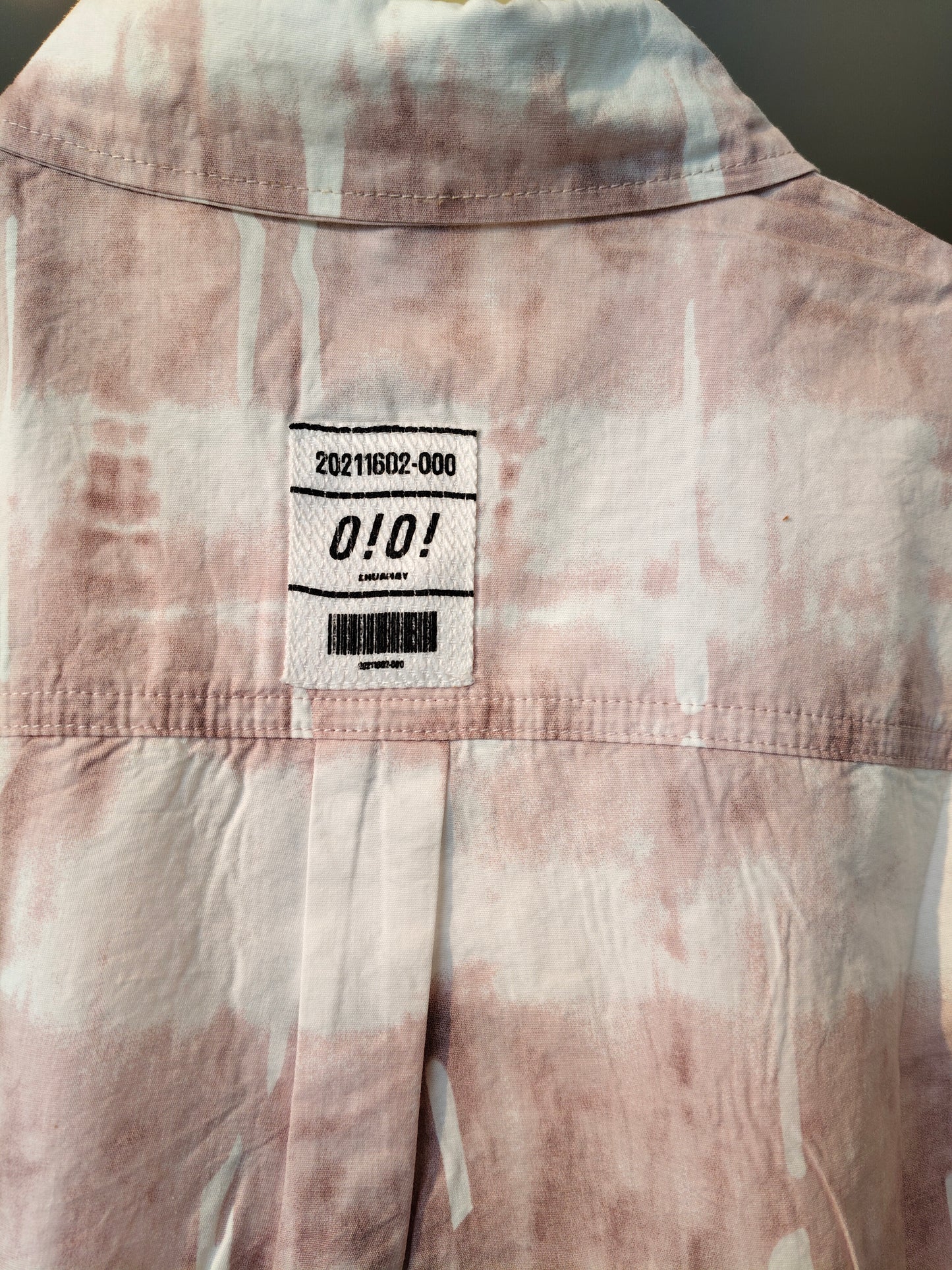 Oversized Drop Shoulder Shirt for Boys  (SIZE  90)