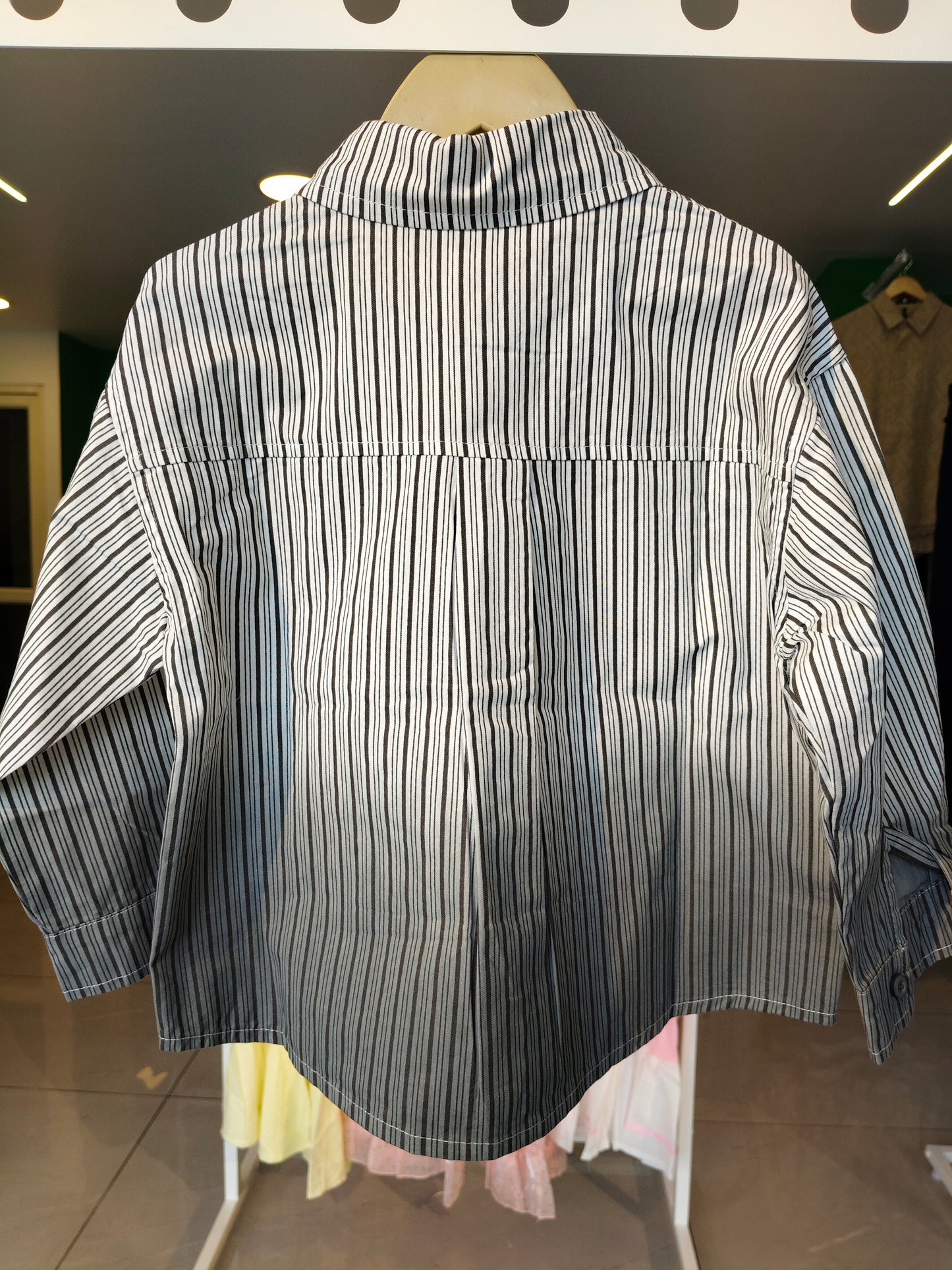 Oversized Drop Shoulder Shirt for Boys  (SIZE  100)