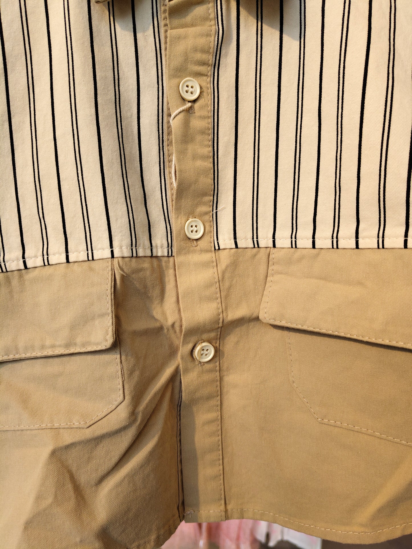 Oversized Drop Shoulder Shirt for Boys  (SIZE 9)