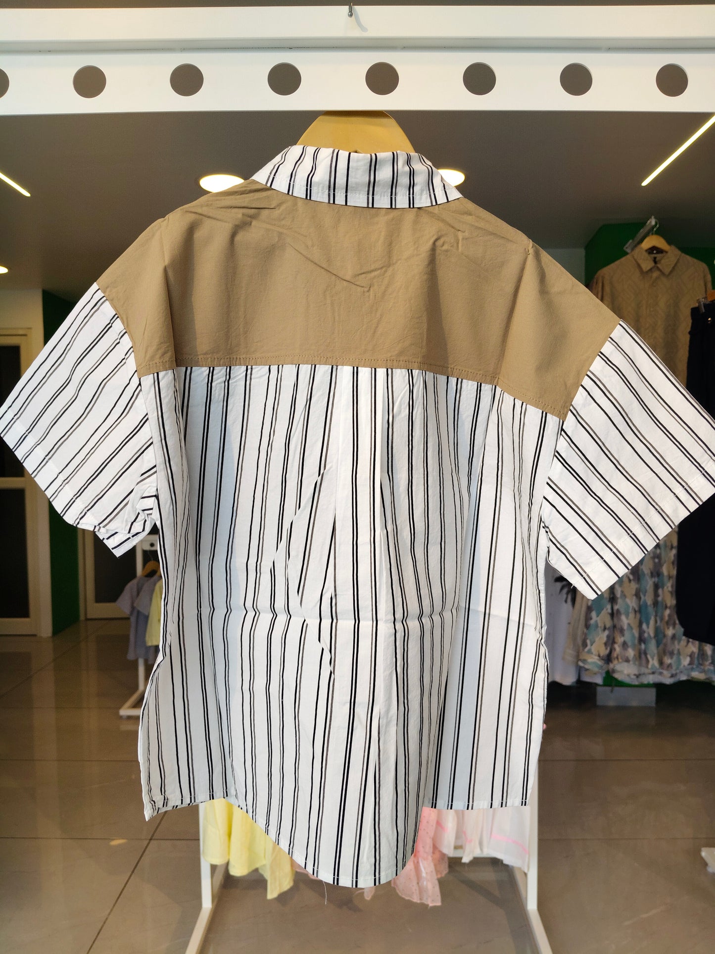 Oversized Drop Shoulder Shirt for Boys  (SIZE 100)